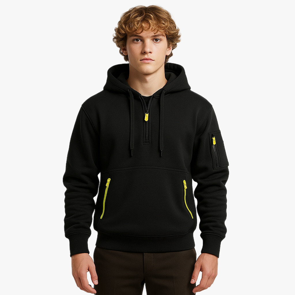 Bequeme Herren Winterjacke mit Taschen