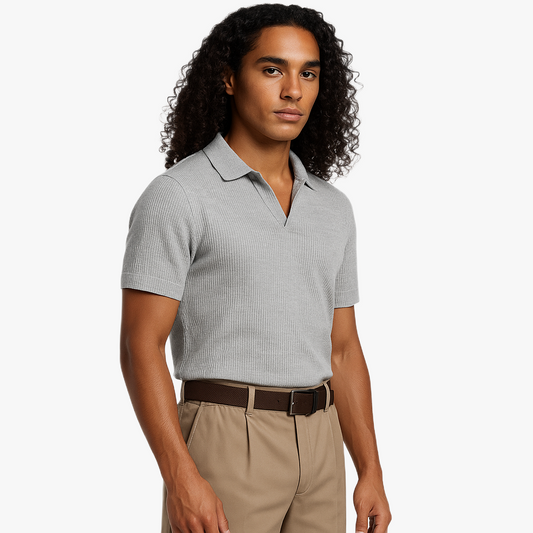 Lässiges Kurzarm Herren Poloshirt für Sommer