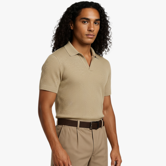 Lässiges Kurzarm Herren Poloshirt für Sommer