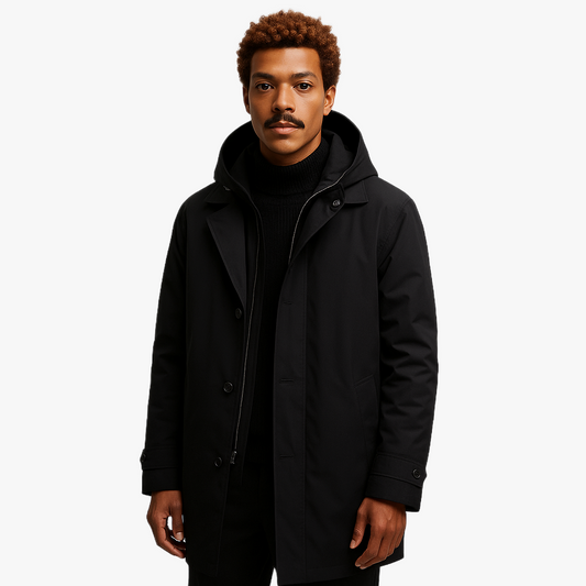 Wasserdichte Herren Winterjacke mit Kapuze